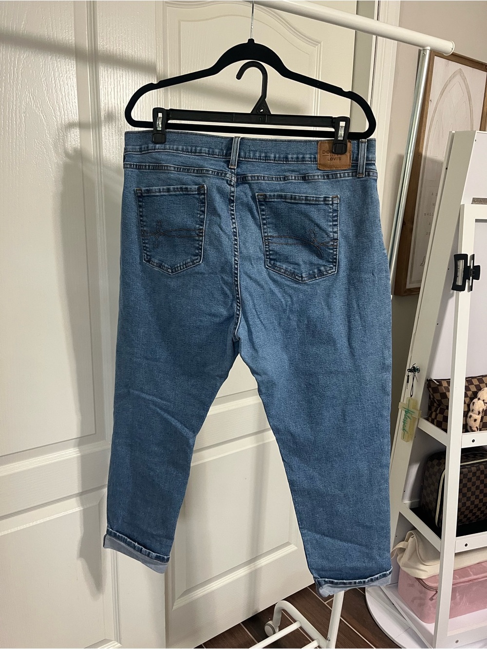 Denizen from Levi's Light Blue Distressed Ankle Jeans - Picture 2 of 6
